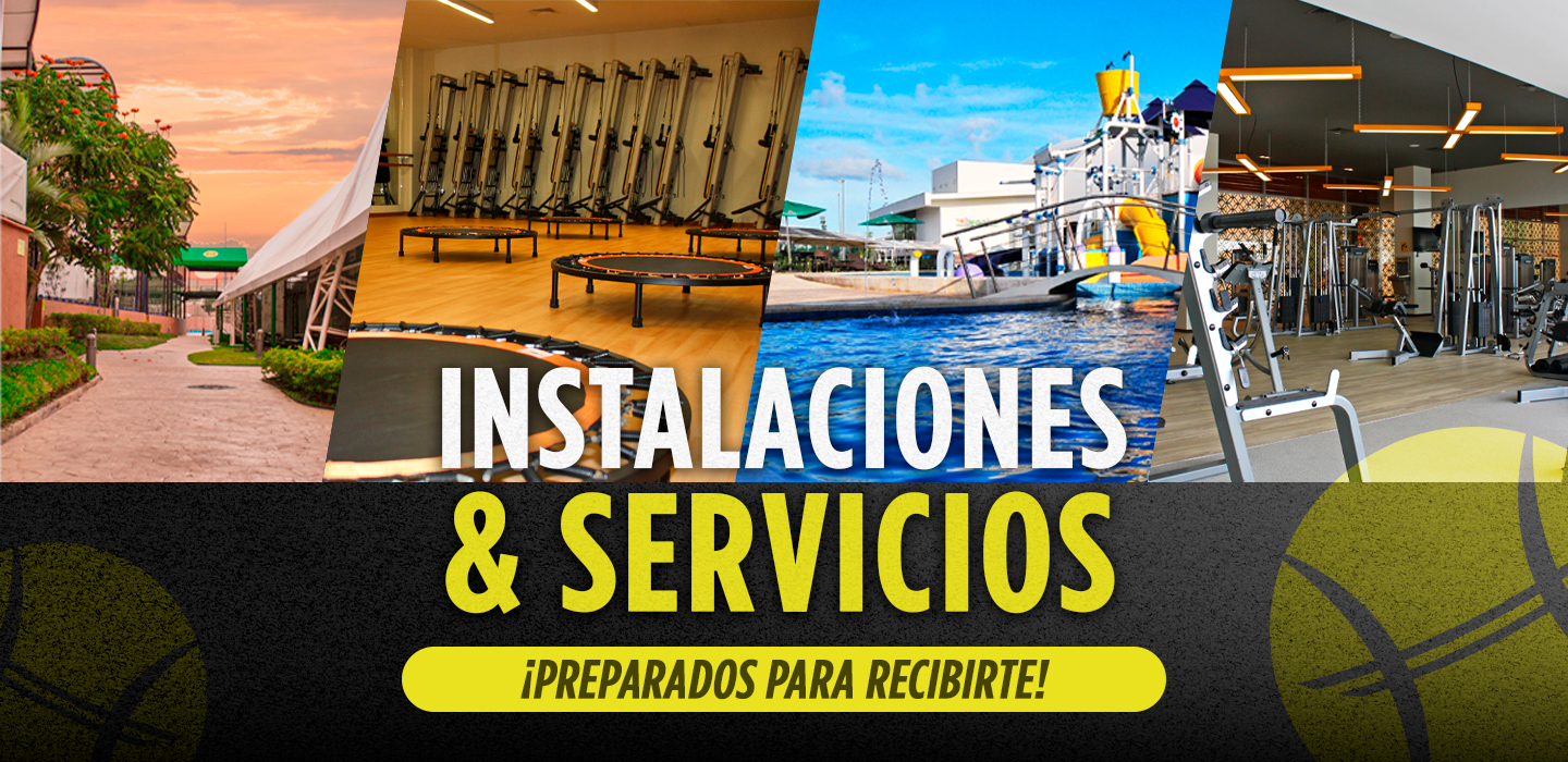 Instalaciones y servicios del club deportivo Haciendas